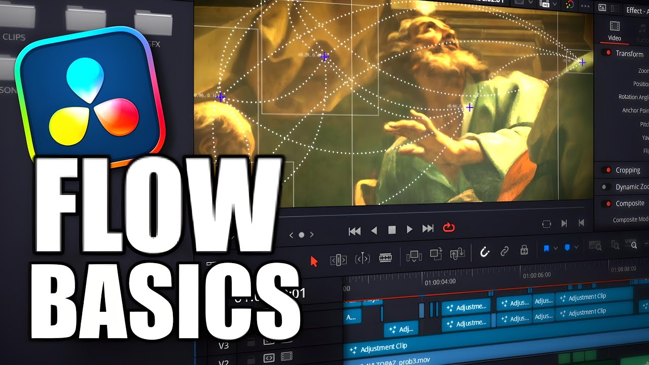 DaVinci Resolve | FLOW Beginner Walkthrough pt2