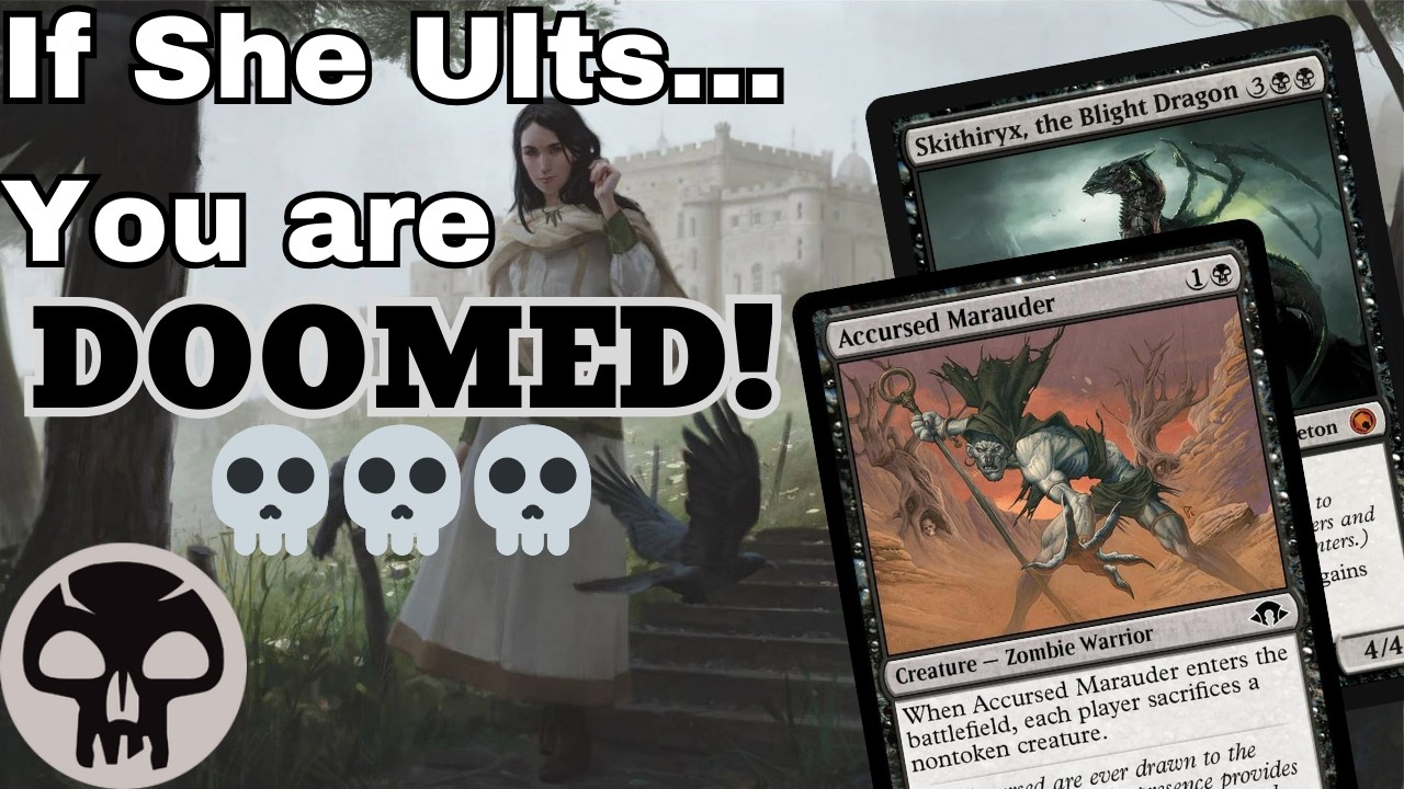 Лилиана и эмблема Смерти💀 | Обзор моно-черной колоды MTG EDH