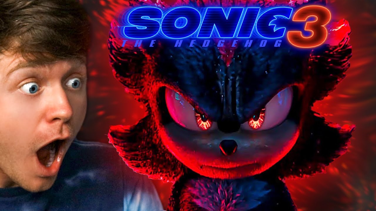 Reacting to SONIC THE HEDGHOG 3 New Trailer!