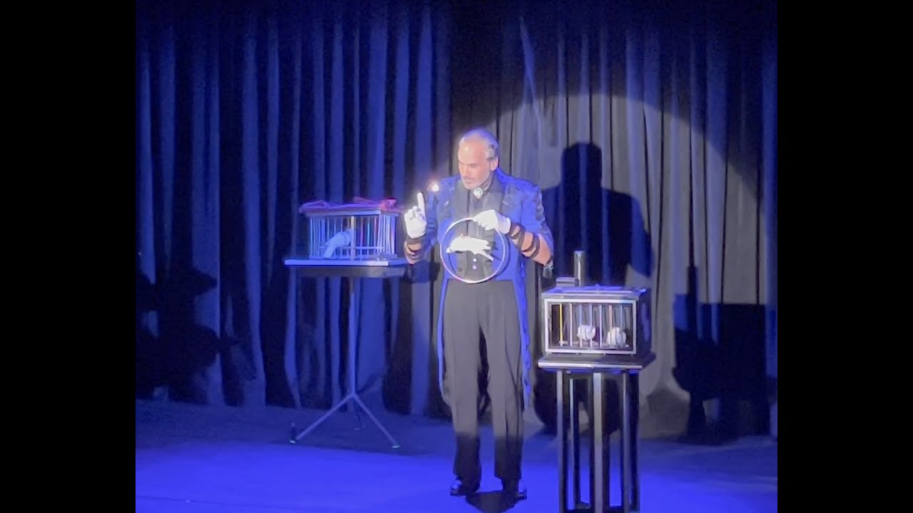 Dan Birch 9 22 22 at the Magic Castle Dove Act