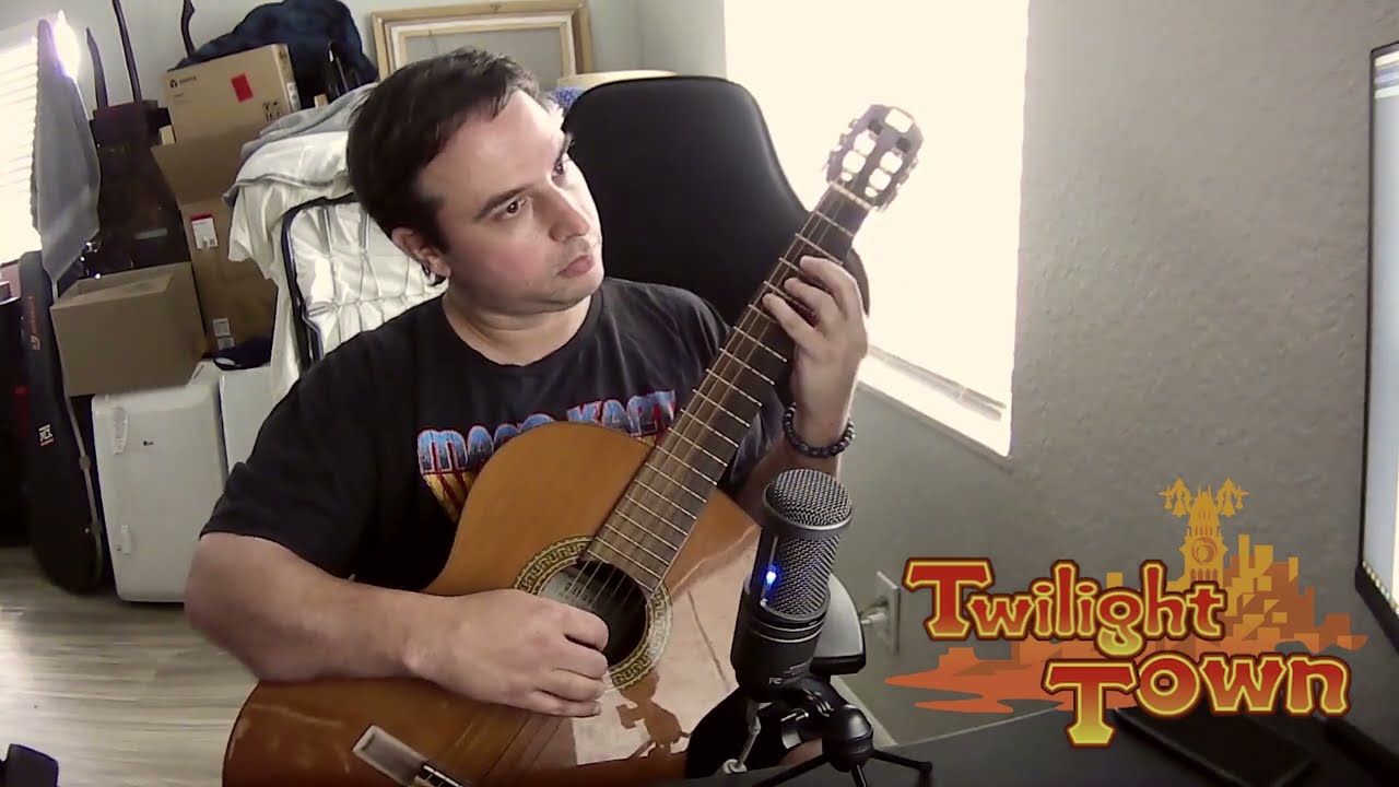 Lazy Afternoons (Twilight Town Theme) from Kingdom Hearts II - Solo Guitar
