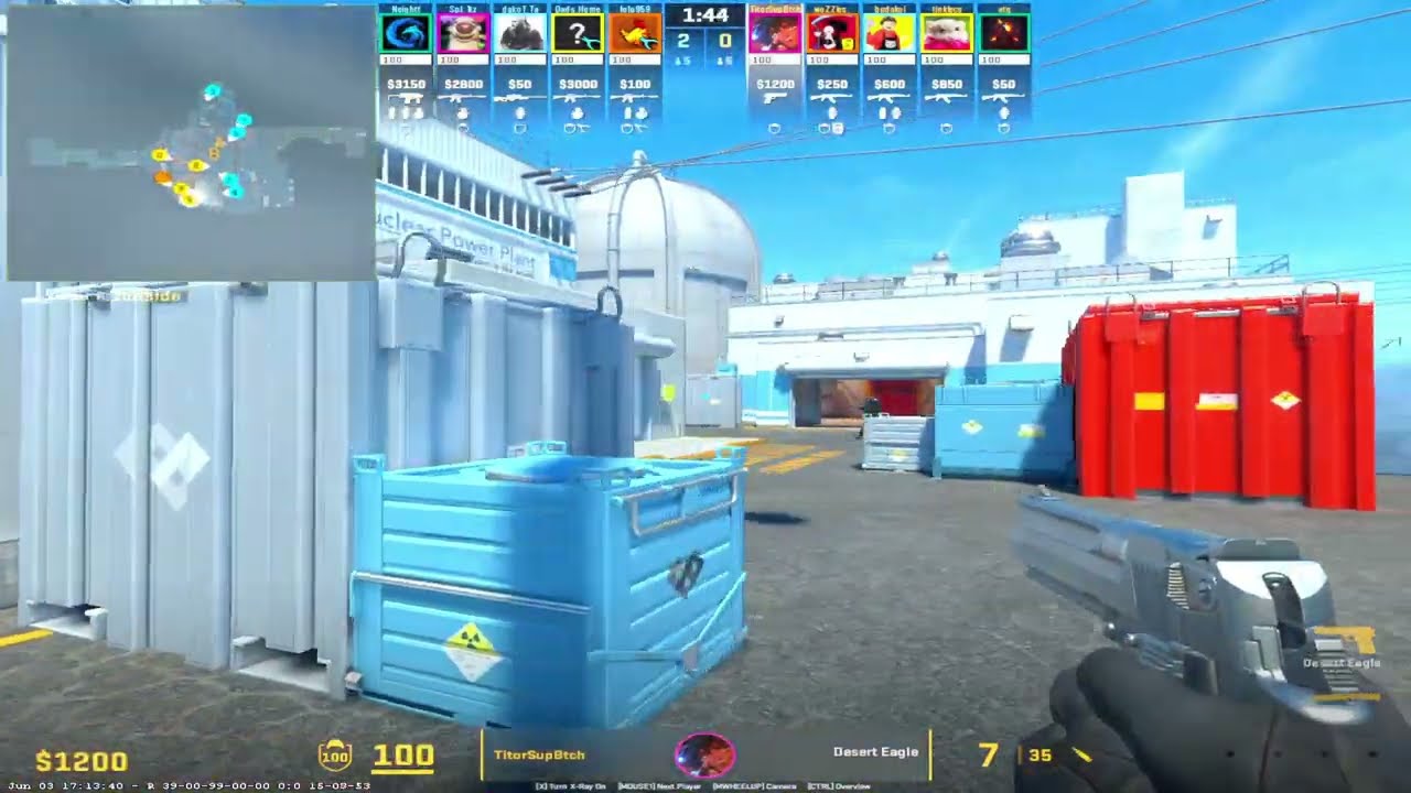 Counter Strike 2  - Attack Shark x3