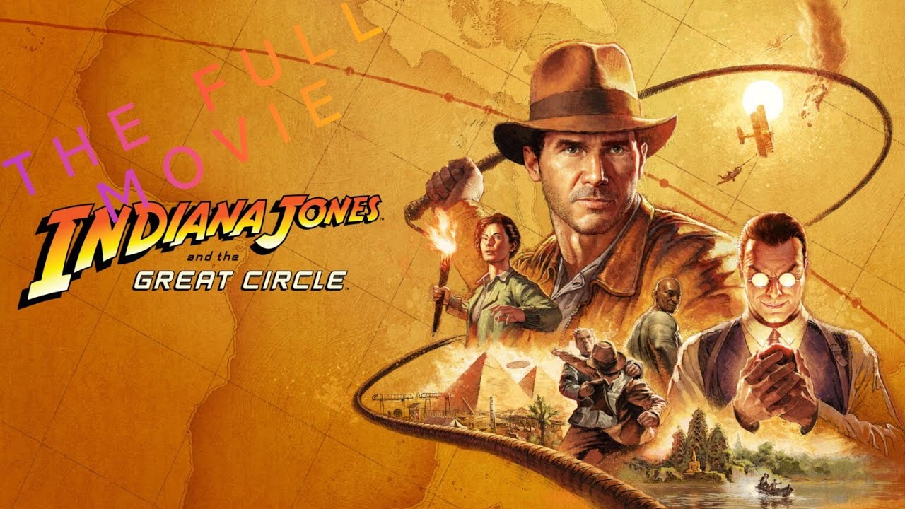Indiana Jones and the Great Circle . Full Movie No Commentary  Gameplay Walkthrough Max Raytracing