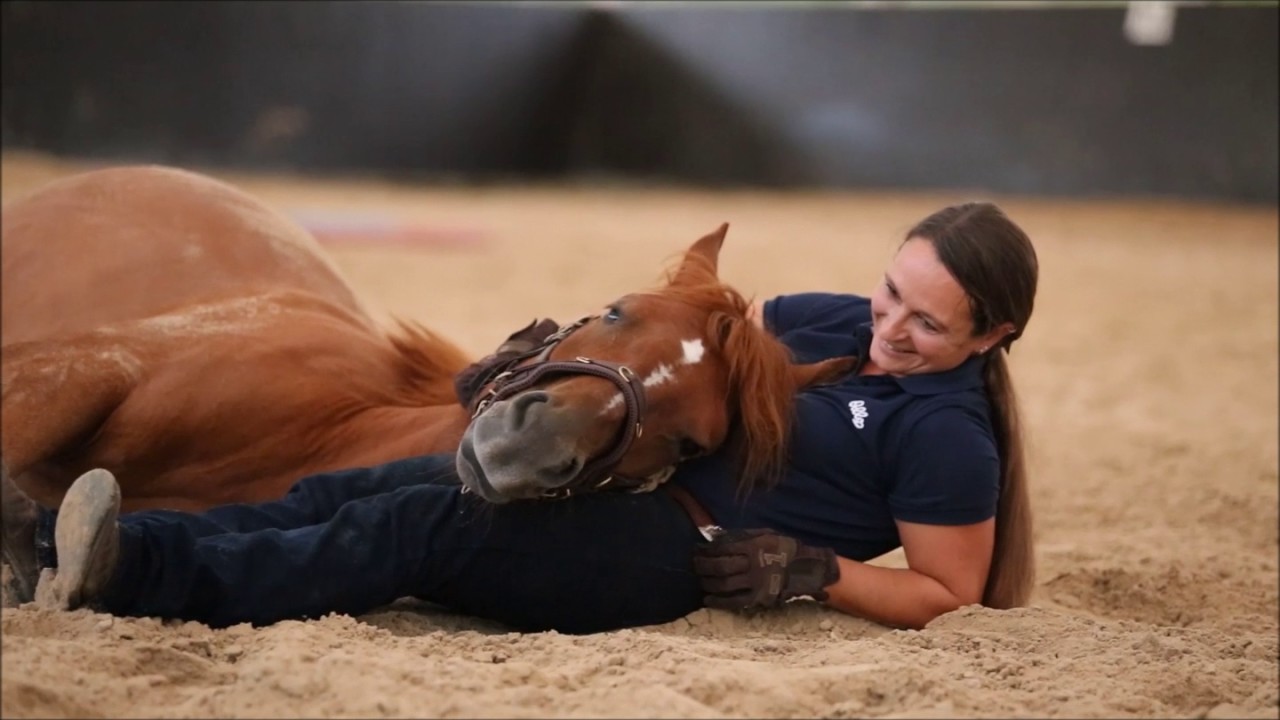 Unsere Zeit... Vivian Gabor und die Mustang Stute Goldeneye - Mustangmakeover