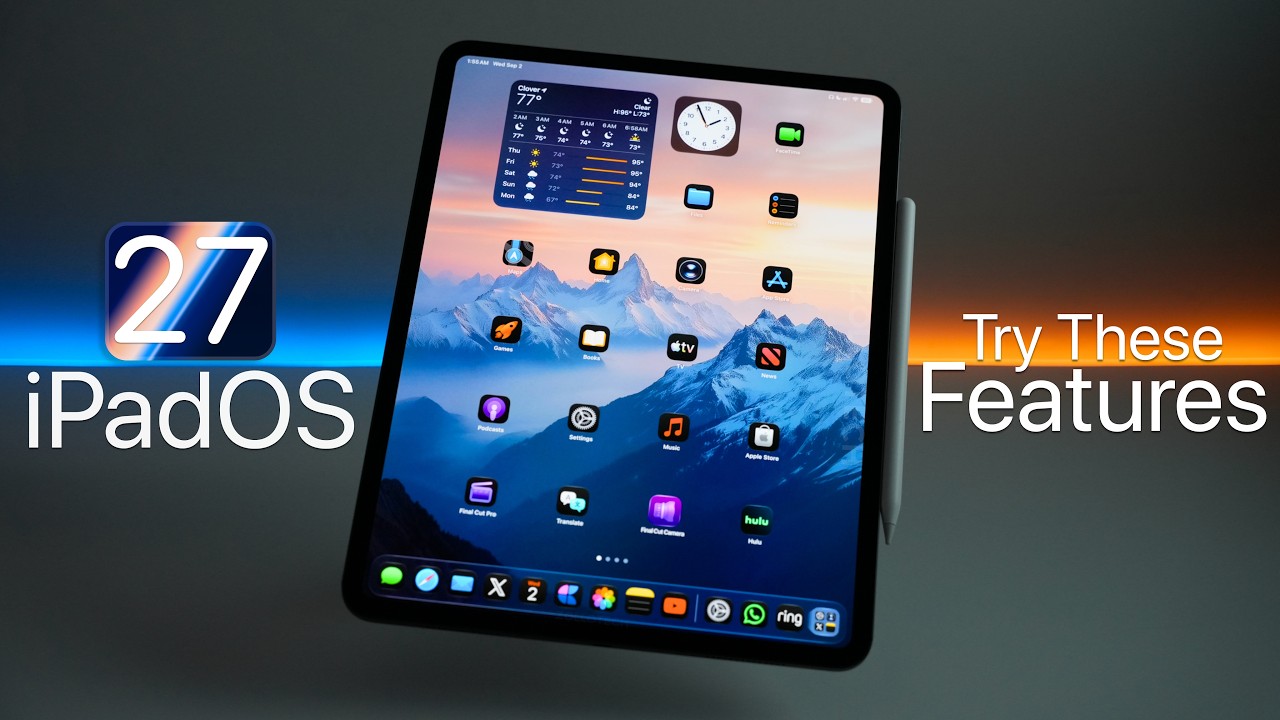 iPadOS 27 - Try This First!