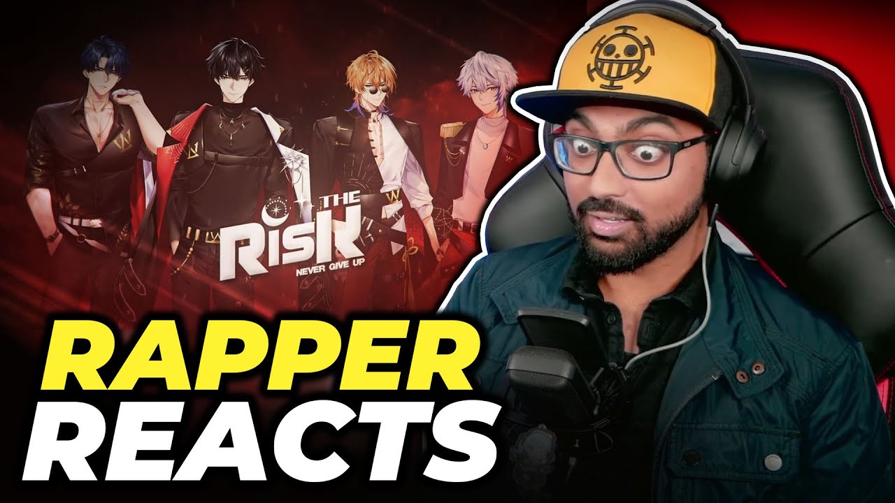 Rapper Reacts to DE-PHANTOM - RISK / เสี่ยง (Original Song) [WISLIVE] | New Thai VTuber Boy Group!