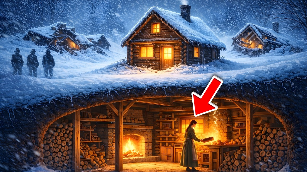 Neighbors Said Snow Would Crush Her Cabin — It Became the Only One Standing