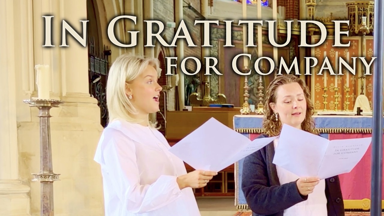 In Gratitude for Company – David McGregor | SATB Choir