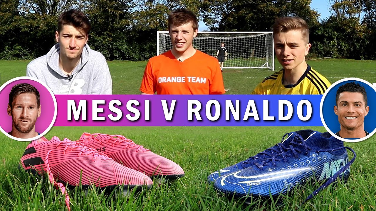 Ronaldo's £260 Boots v Messi's £180 Boots | ft. W2S & Kieran Brown