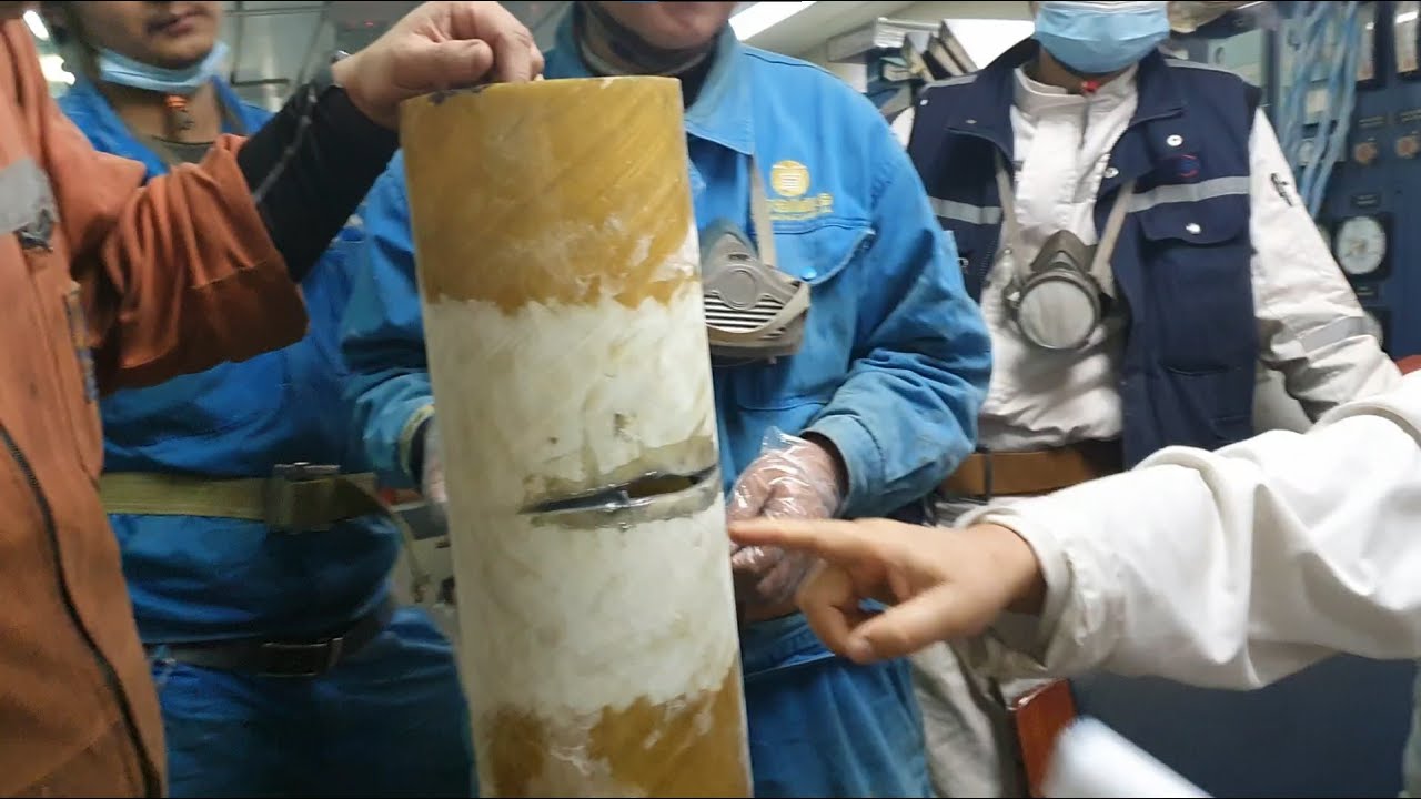 GRE Pipe repair (Glass reinforced epoxy)
