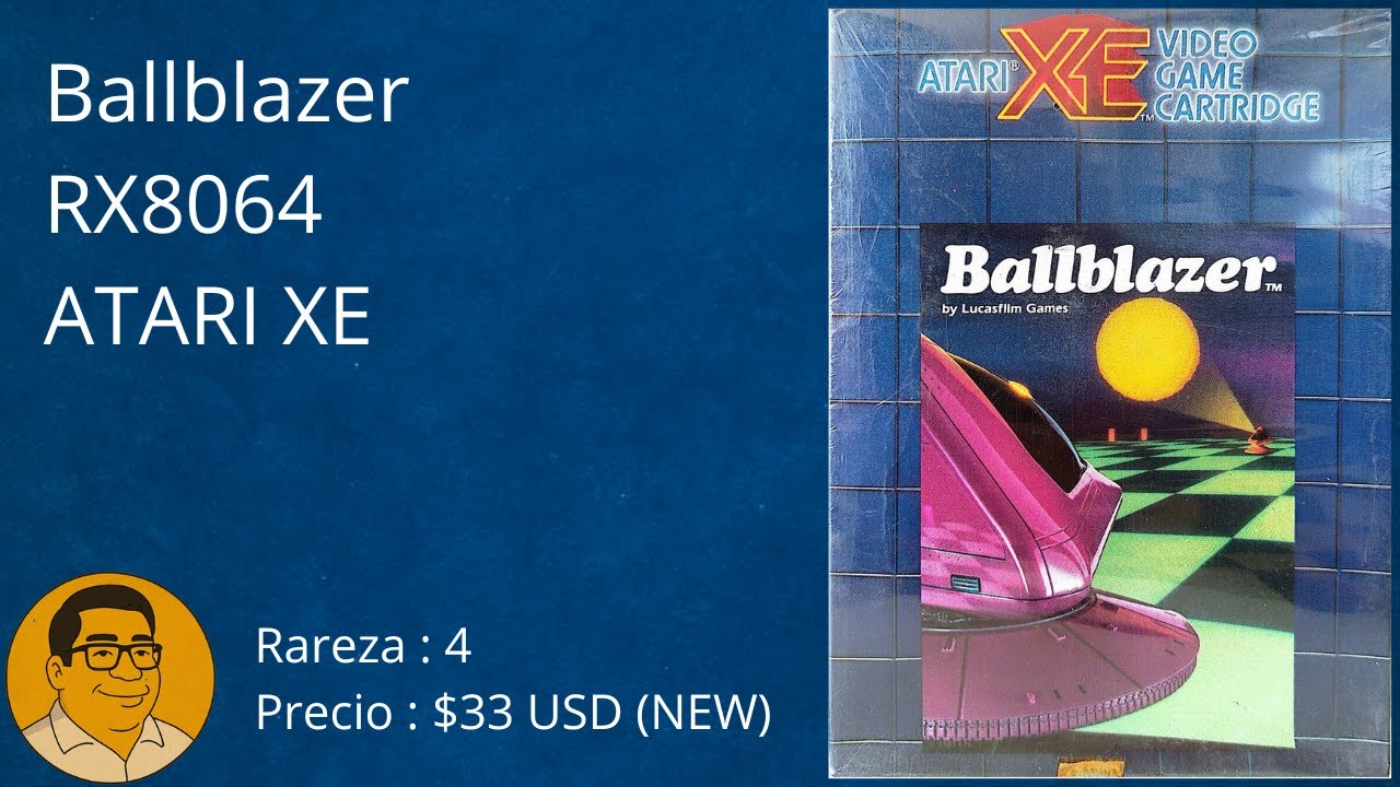Caja Ballblazer AtariXE
