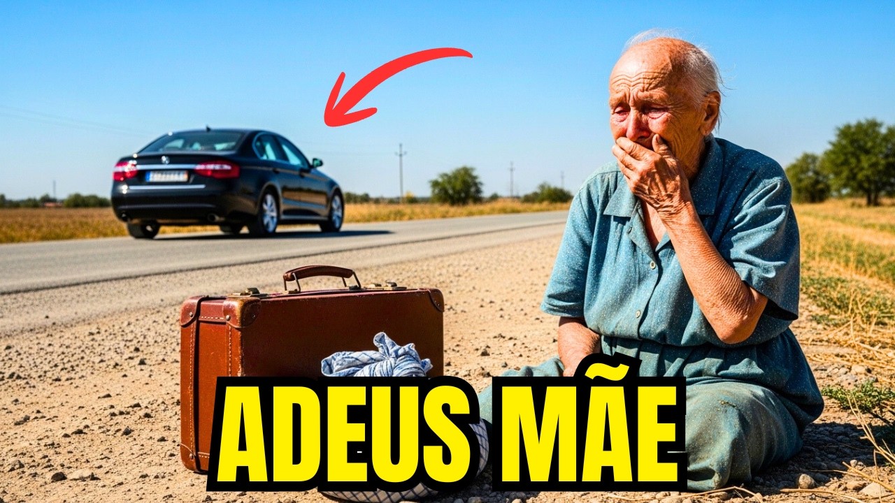 Mãe Idosa Doente É Deixada Na Estrada Pelo Filho… O Desfecho Ninguém Esperava