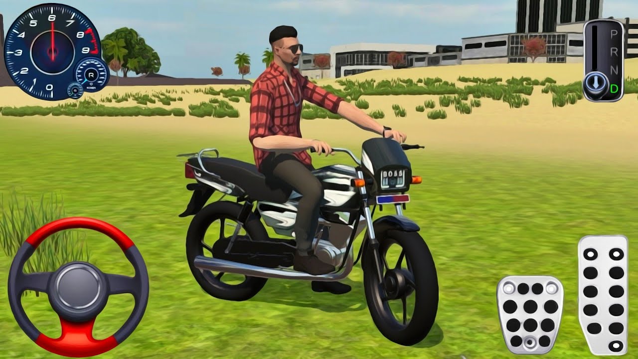 Indian Vehicle Simulator 3D - Riding Hero Splendor + - Gameplay 19 - Alpha Mobile gaming