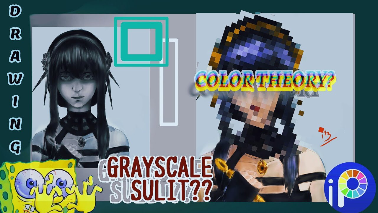 GRAYSCALE SULIT?? | drawing yor forger in ibispaint