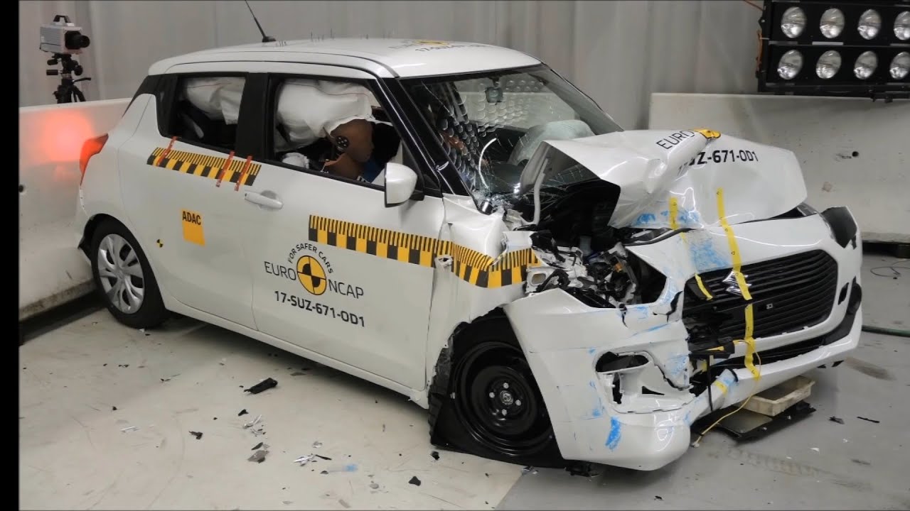 Suzuki Swift Crash and Safety Tests | Is it really a Tin can?