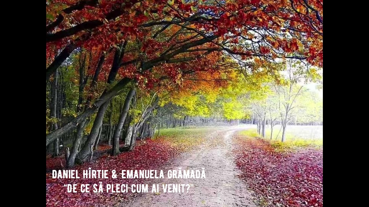 Daniel Hîrtie & Emanuela Grămadă(Hîrtie)-De ce să pleci cum ai venit?