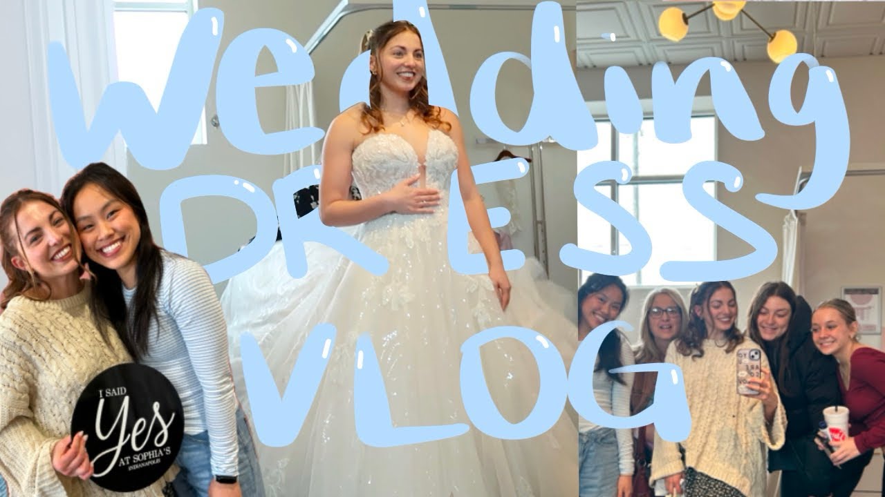 WE FOUND MY BESTFRIEND&rsquo;S WEDDING DRESS | Wedding Dress Shopping Vlog 2025