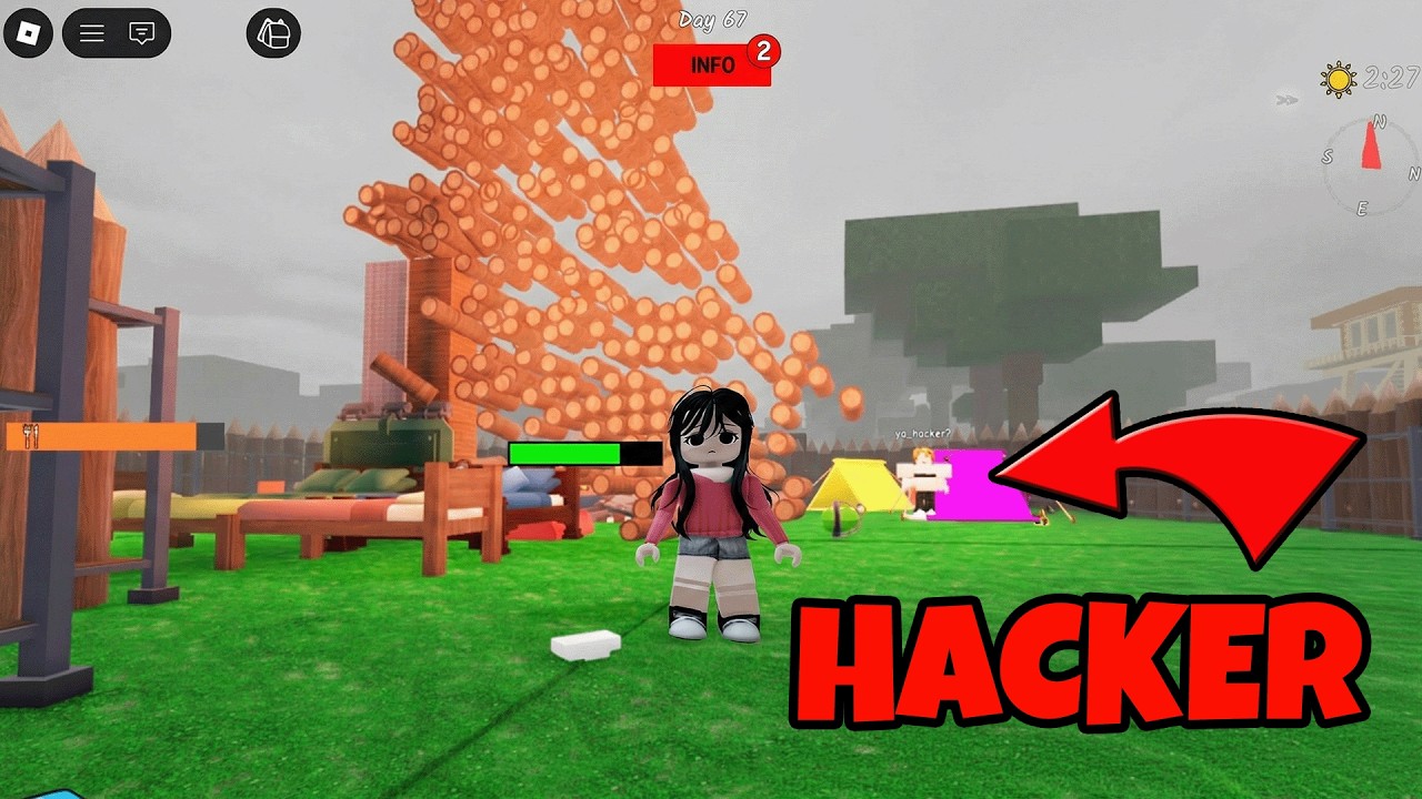 A Hacker Helped Me Survive 99 Nights… 😳🌲 | 99 Nights in the Forest