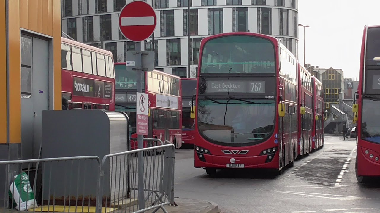 262 Full London Bus Route: Stratford - East Beckton, Sainsbury's Tower Transit