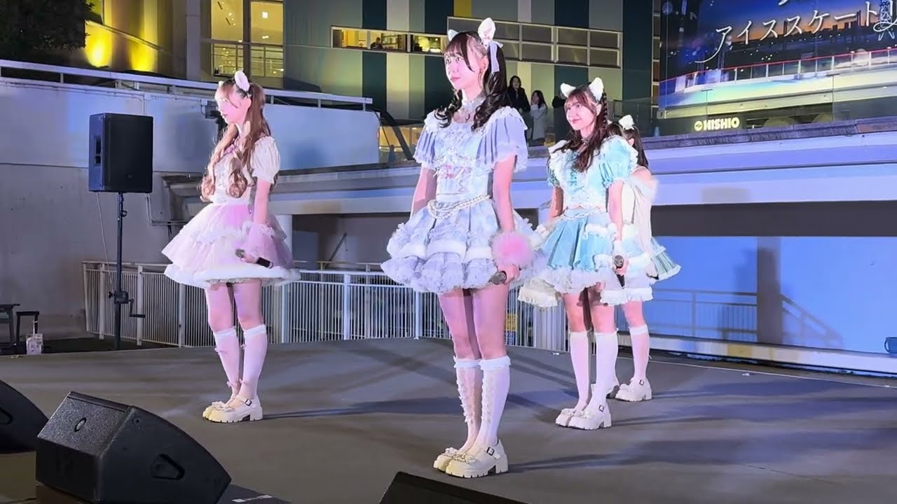 2023.12.28   わーすた　NewSG「えいきゅーむちゅーでこうしんちゅっ！♡」リリース記念ミニライブ　＠ららぽーと豊洲