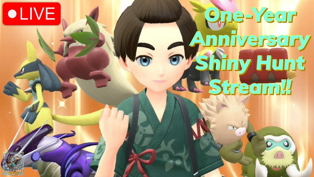 🌟 Goatly Goat's 1-Year Shiny Spectacle!! 🌟