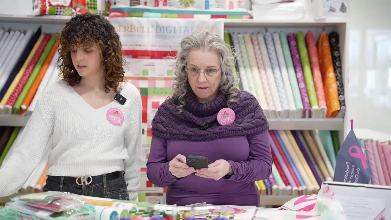 Deux lancement ! Découverte de la AMBER S 300 & Courtepointe mystère en broderie 2026 🤩