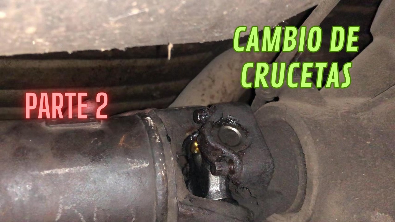 🔧 Cómo Cambiar Crucetas de la Flecha Cardán Fácil y Rápido Pt.2 | Chevrolet Silverado 1500 (88-98) ✅