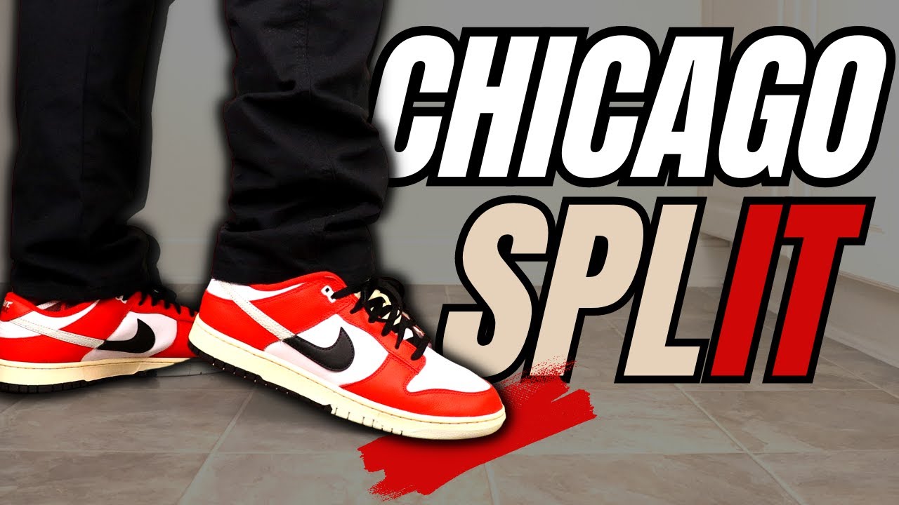 NIKE DUNK LOW PRM CHICAGO SPLIT! REVIEW + ON FOOT IN 4K. WHY NOT COP THESE?!