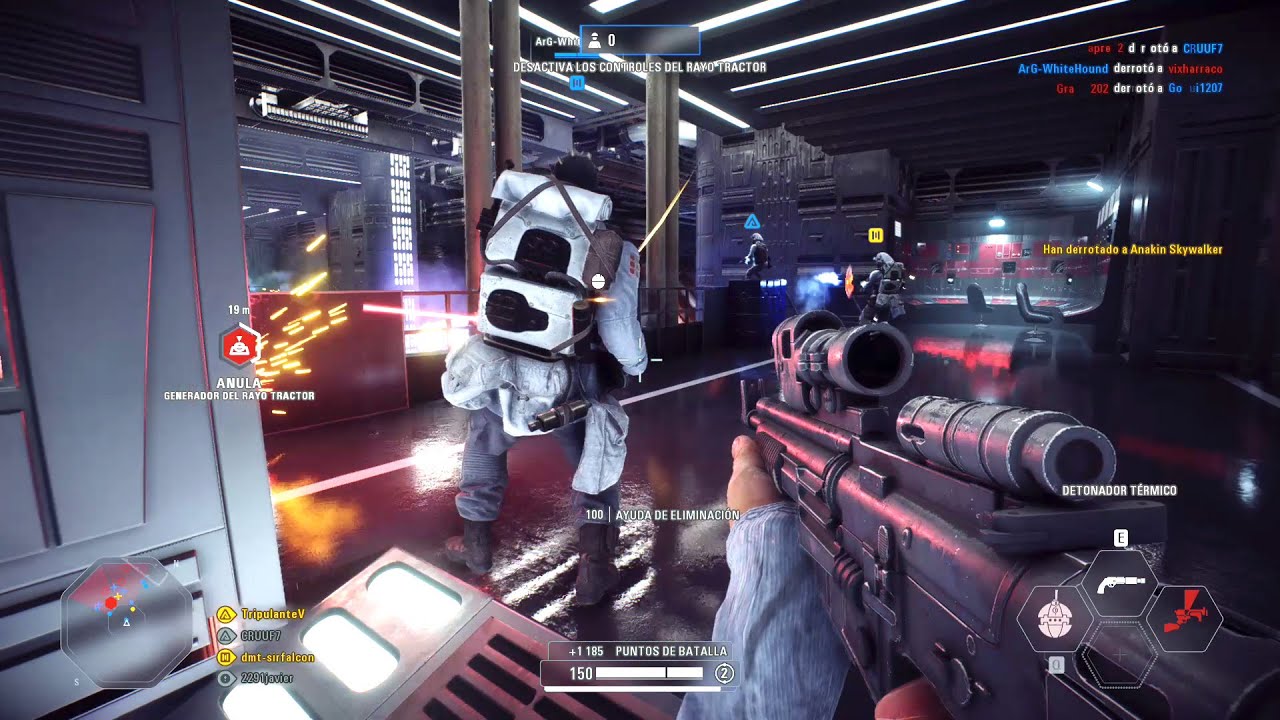 Star Wars Battlefront 2 Gameplay Español (Sin Comentarios) - Asalto Galáctico