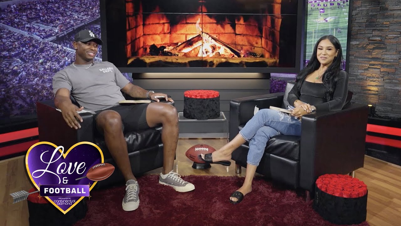 Theo Jackson & His Wife Talk Meeting on Instagram, Ideal Date Night and Dream Vaca | Love & Football