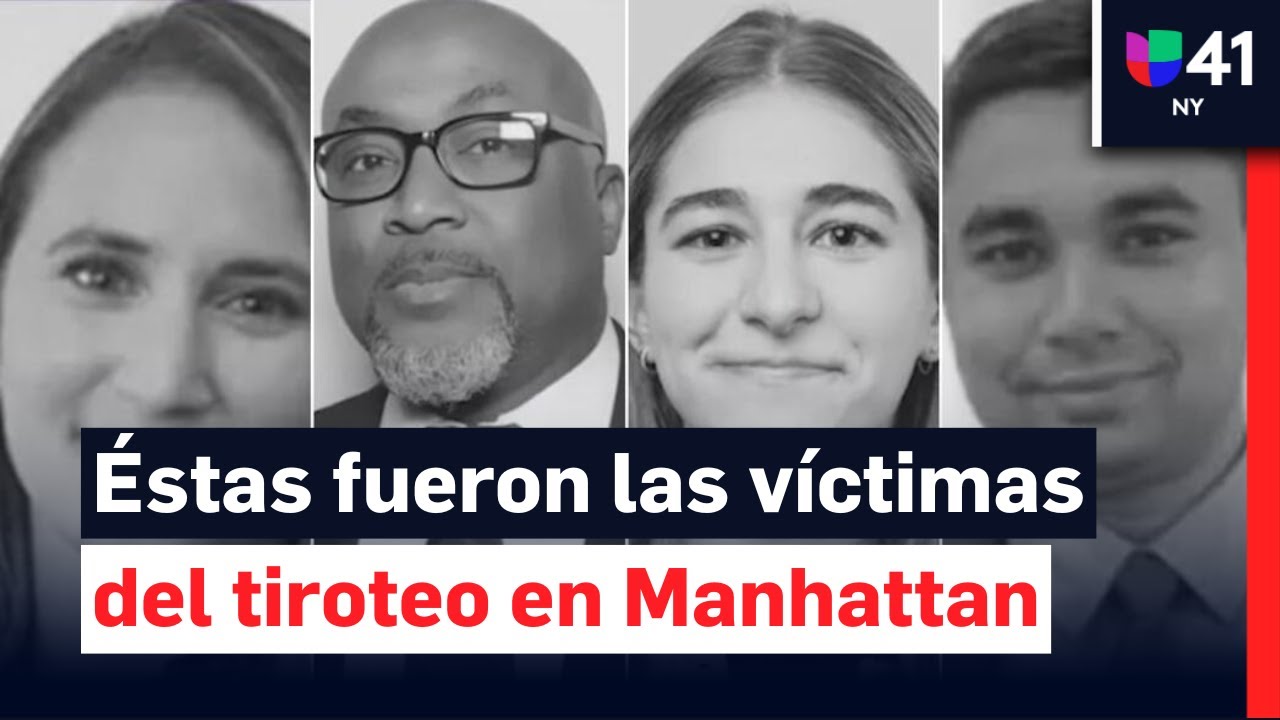 Identifican a las víctimas del tiroteo en Nueva York: uno de ellos iba a ser padre