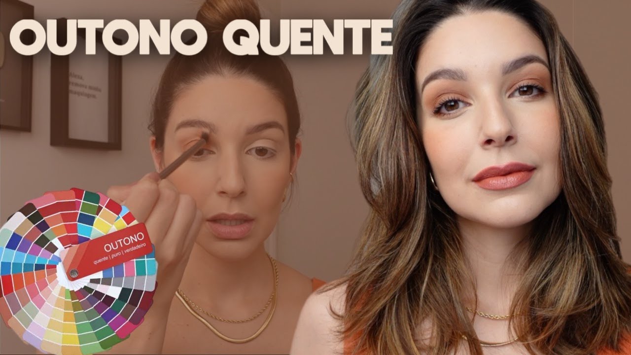 AUTOMAQUIAGEM OUTONO QUENTE - COLORAÇÃO PESSOAL | Laura Kuczynski