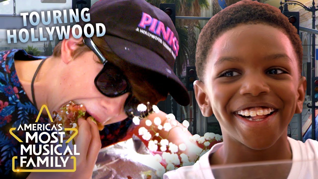 WanMor and the Rees Family Tour HOLLYWOOD! 🚌 | Extended Check-In #1