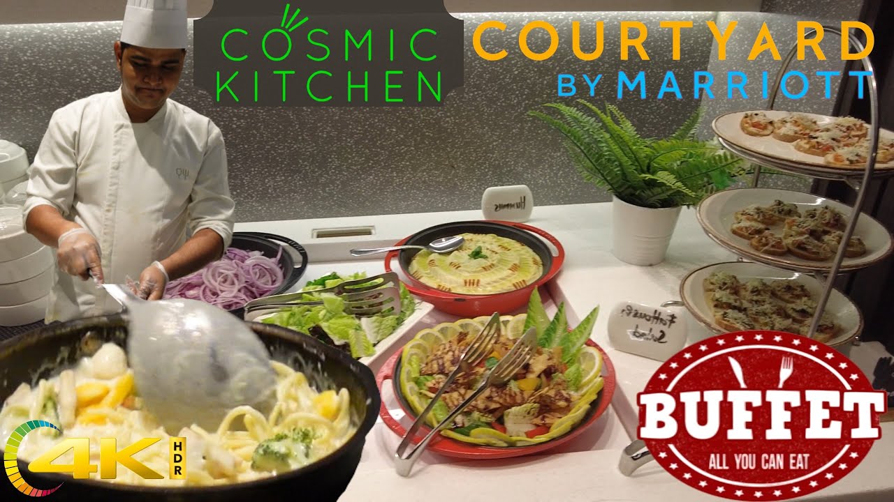 Courtyard by Marriott, Dubai World Trade Centre | COSMIC KITCHEN Buffet, Dubai, UAE 🇦🇪