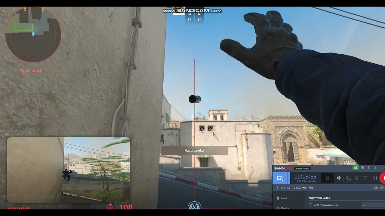 CS2 DUST2 MID TWO SMOKE