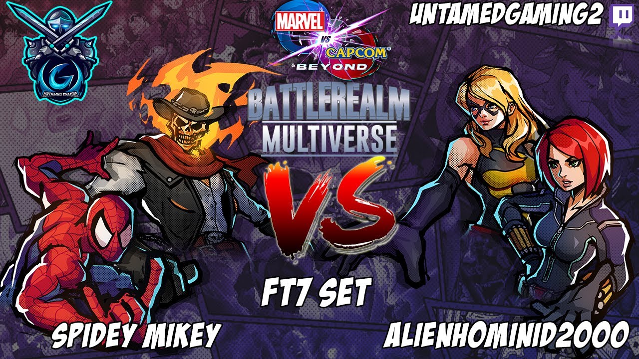 MVCI Beyond BattleRealm Multiverse - Spidey Mikey VS AlienHominid2000 FT7 Set