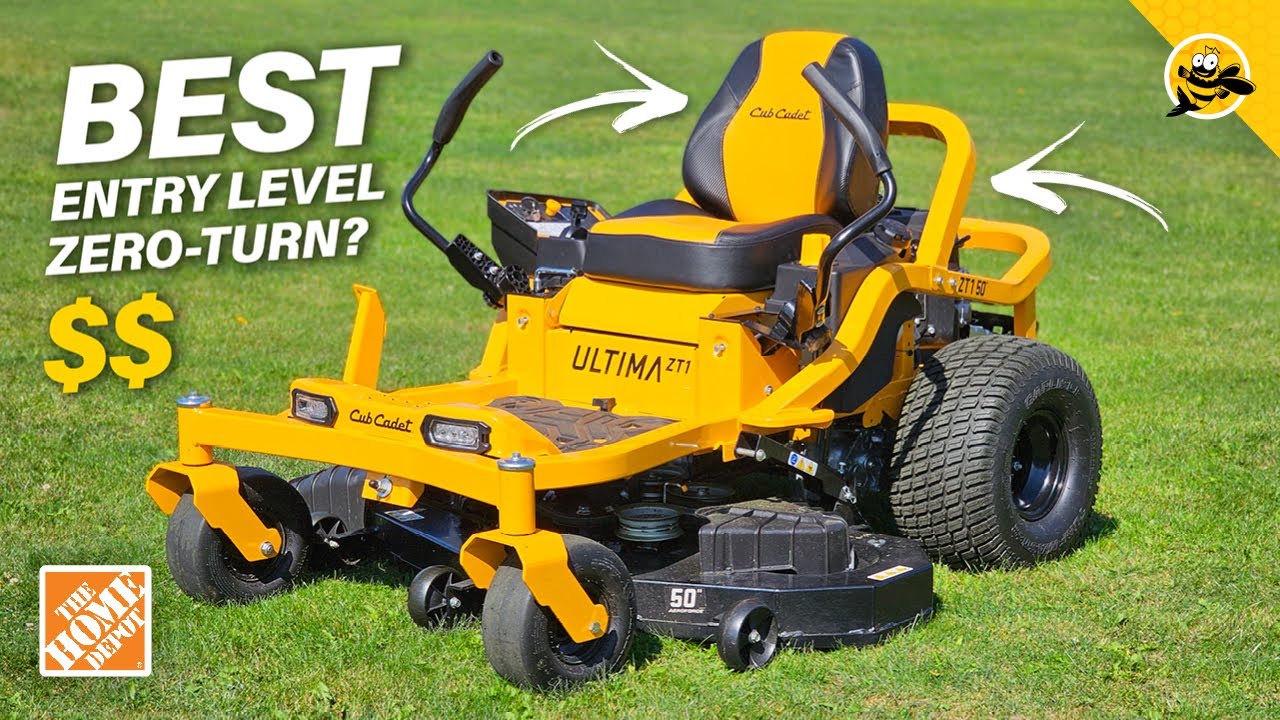 2 месяца спустя — Cub Cadet Ultima ZT1 50 — ЛУЧШАЯ газонокосилка начального уровня с нулевым ради...