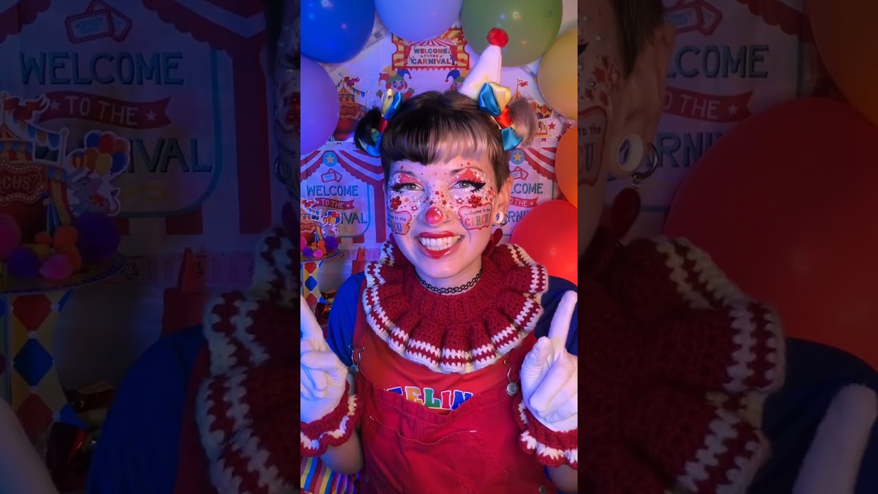Runaway Clown?! ASMR Roleplay #asmr #asmrroleplay#asmrvideo  #clown