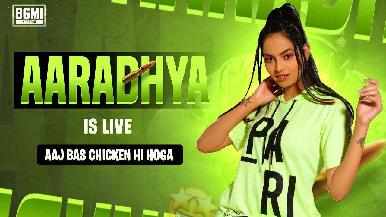 CHICKEN KI TALASH JARI HAI | BGMI | FACECAM | VibeWithAaradhya