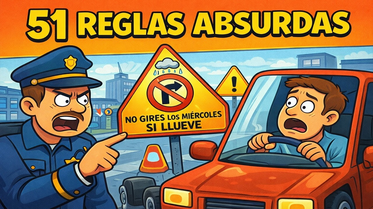 51 Reglas de Tránsito Más Estúpidas que Desafían la Lógica Básica