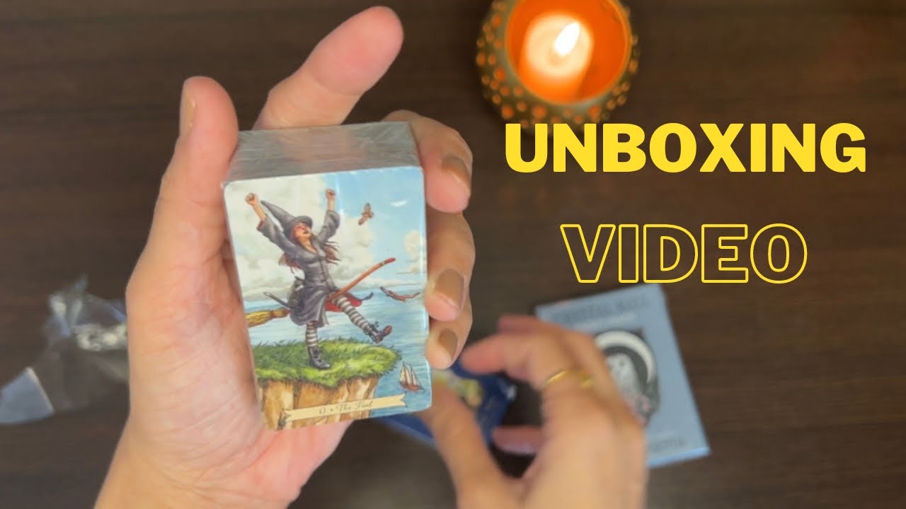 UNBOXING Everyday Witch Tarot Mini and Crystal ball Pocket Oracle deck 🔮🎴✨|