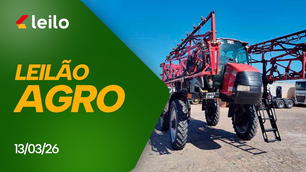 Leilão Agro 13/03/2026 09:30H