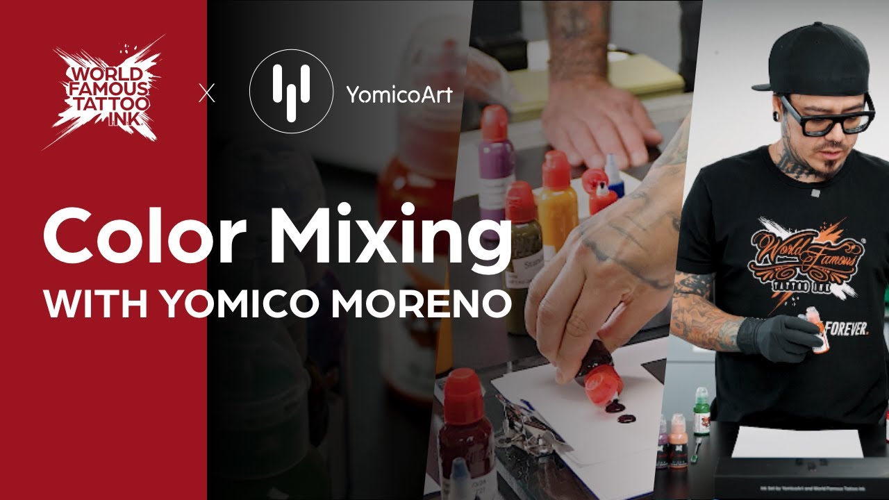 Create ALL NEW INK COLORS with Yomico Moreno's Exclusive Mixing Tips