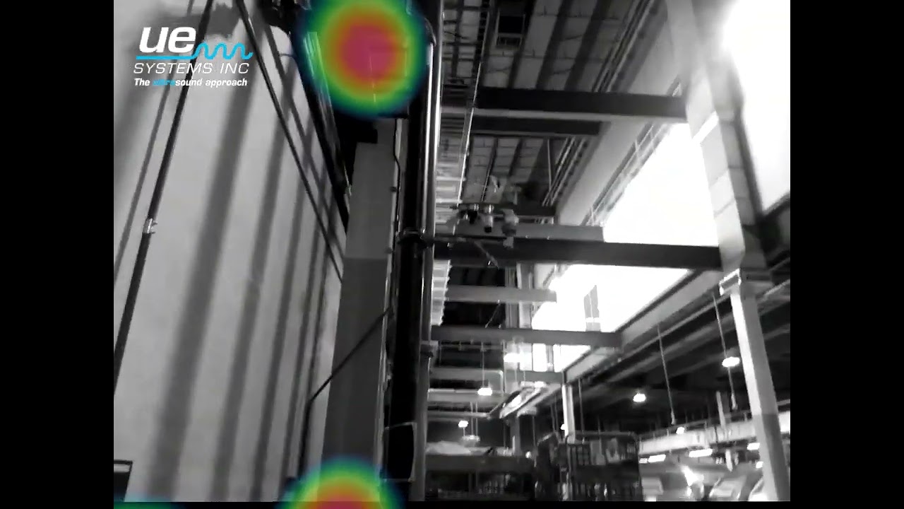 Air Leak detection using ultrasonic camera - UltraView - Ultrasound Technology - UE Systems