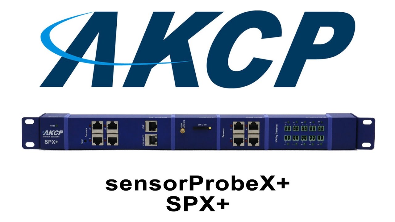 AKCP - sensorProbeX+ - (SPX+)