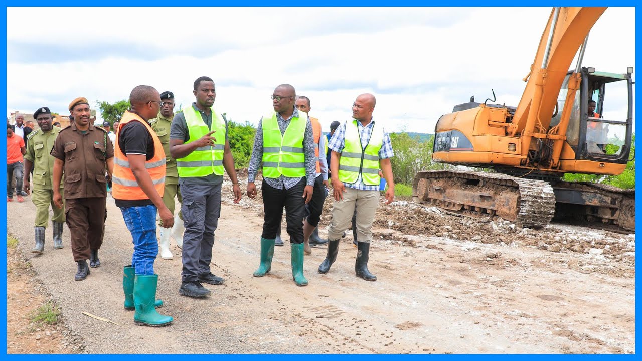 BASHUNGWA APIGA KAMBI LINDI, KUHAKIKISHA BARABARA YA DAR - LINDI INAPITIKA NDANI YA SAA 72
