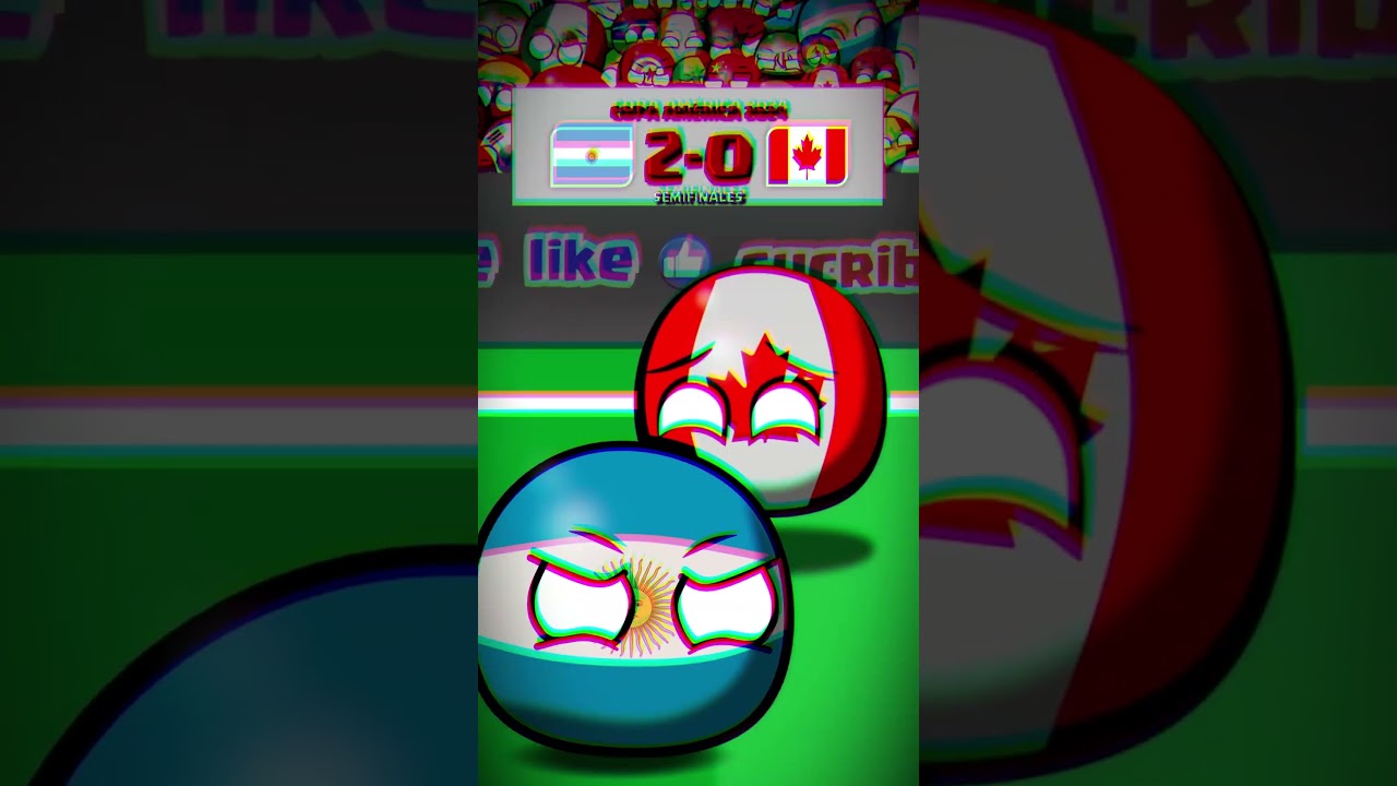 ARGENTINA CAMPE&Oacute;N de la COPA AM&Eacute;RICA 2024 #COUNTRYBALL
