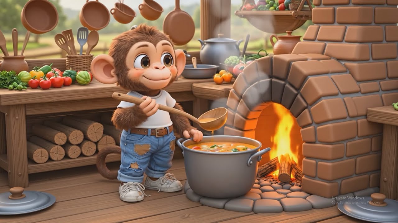 Figo's adventure, episode 58, 🥣 Let’s Cook Tomato Soup with Figo & Dihia!  Learning Teamwork & Heal