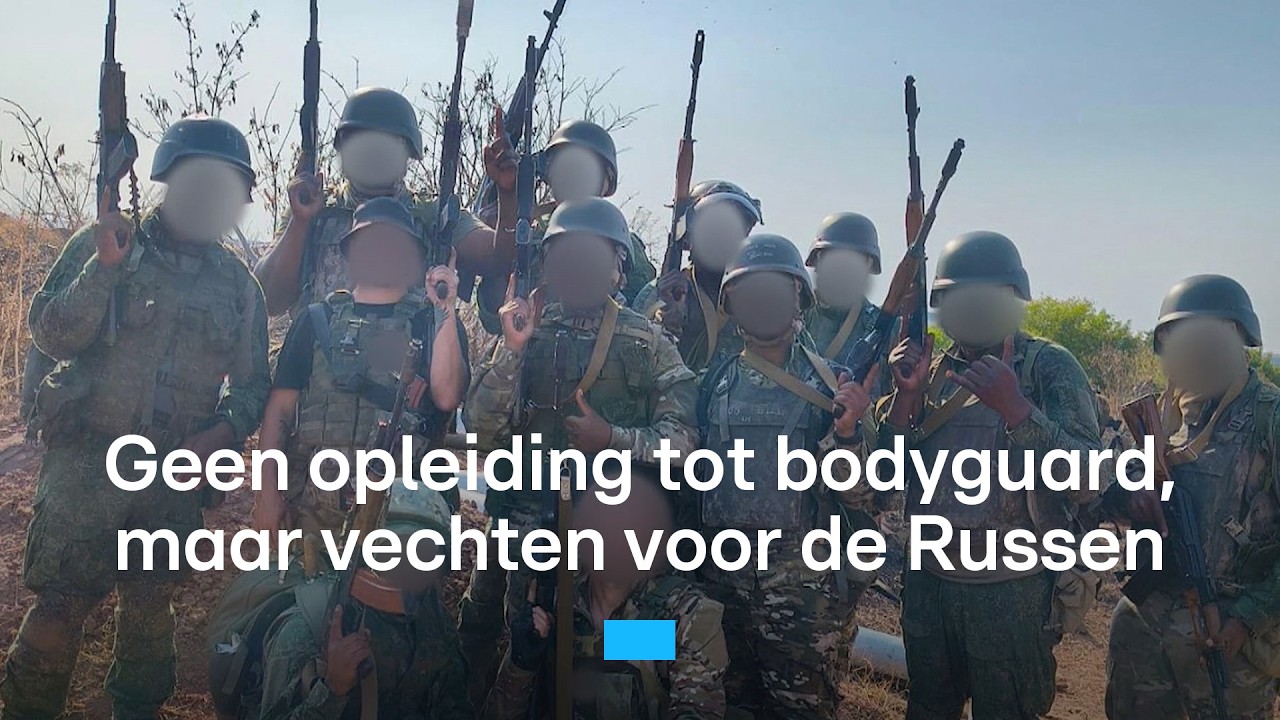 Zuid-Afrikanen dachten bodyguard te worden, maar bleken geronseld voor Russisch leger | RTL Nieuws