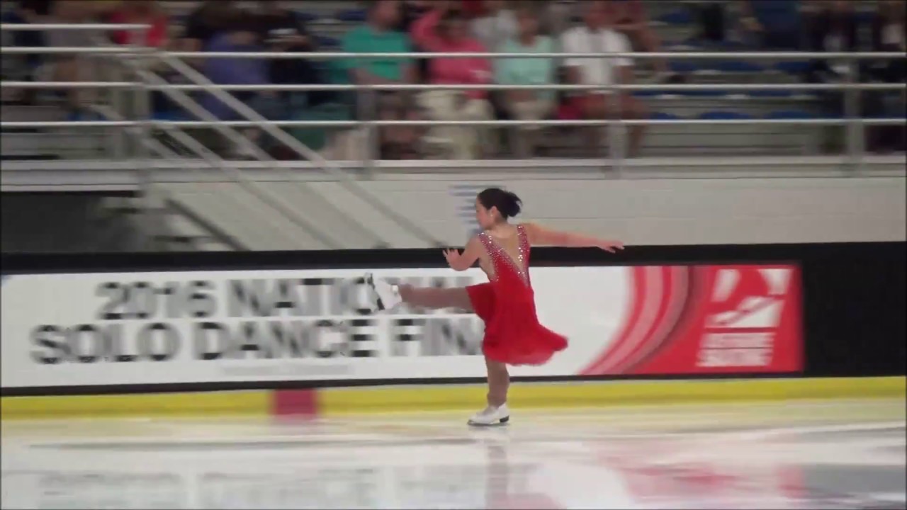 2016 US National Solo Ice Dance Series Final - SARAH ZHANG Senior FD Champion